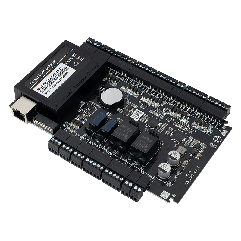 Two-door two-way network access control panel - Push SDK