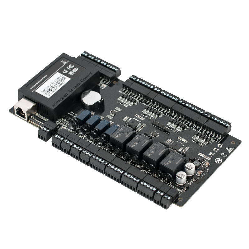 Four-door two-way network access control panel - Push SDK