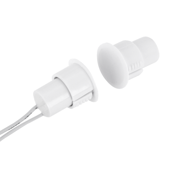 Door contact - plastic - flush mount