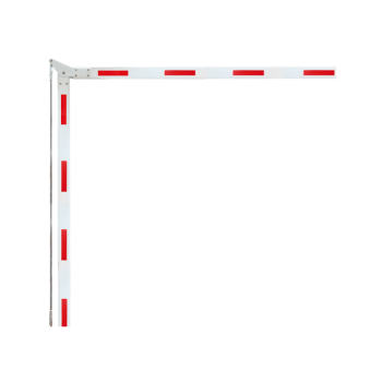 Barrier arm - 5 m  - 90° articulated