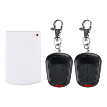 Four channel, long-range remote control transceiver set