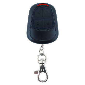 Four-button rolling code remote control