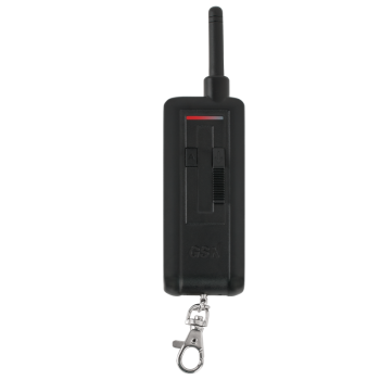 Two-button rolling code remote control