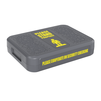 Step for metal detectors