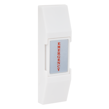 BT-29 Panic button, plastic, narrow, with EMERGENCY label