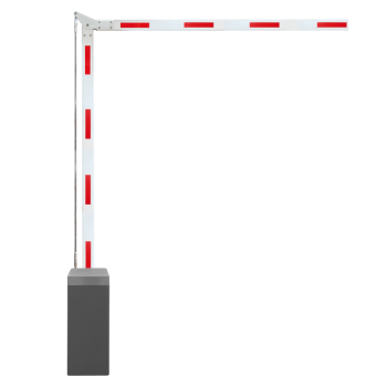 Barrier S18 - grey - 90° articulated - 5 m - reversible