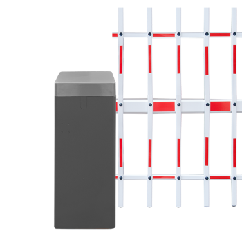 Barrier S18 - grey -  double-fence arm - 4 m - left