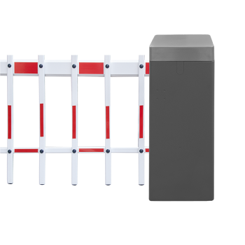 Barrier S18 - grey -  single-fence arm - 4,5 m - right