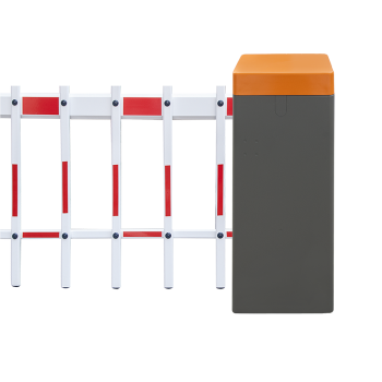 Barrier S18 - orange -  single-fence arm - 4,5 m - right
