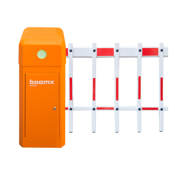 Barrier S20 - orange -  single-fence arm - 4,5 m - left