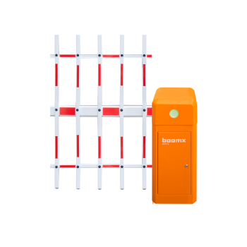 Barrier S20 - orange -  double-fence arm - 4 m - right