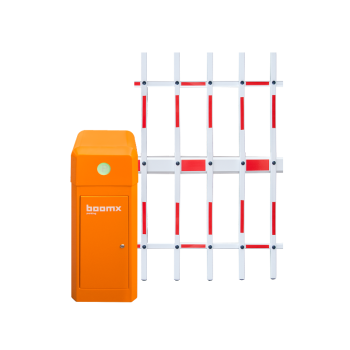 Barrier S20 - orange -  double-fence arm - 4 m - left