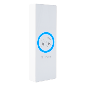 CBUTTON-400-W-wh - Surface-mounted infrared switch, with timing detection adjustment, NO/NC output, white