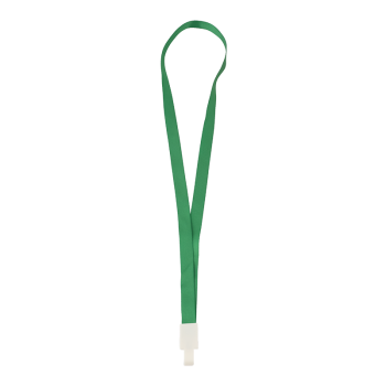 Passport holder lanyard - 16 mm wide - green