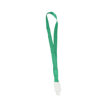 Card holder lanyard - 21 mm wide - green