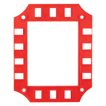 Red plexiglass for DP100 codelock
