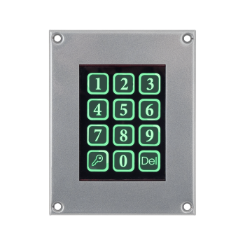 DP card reader and code lock without rain cover