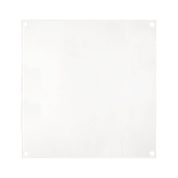 DP nameplate protecting plexiglass