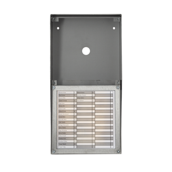 Rain cover for DP digital controller units, large, surface mounted