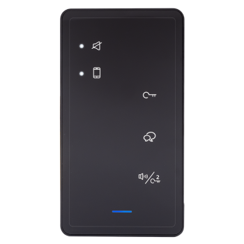 Hands-free audio indoor unit for 2EASY systems - black