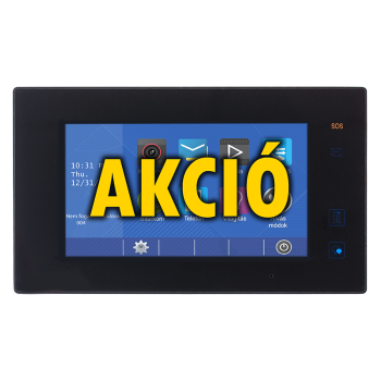 Video indoor unit for 2EASY systems - black