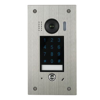 2EASY 1 apartment outdoor unit - Keypad, flushed, IP54