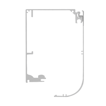 Rail and cover for HH-130 automatic door system  - 2,1 m