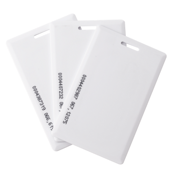 Thick antenna RFID card with 125 kHz EM4100 chip - 26 bit