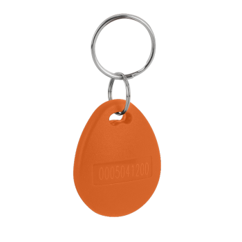 RFID key with EM4100 chip - orange
