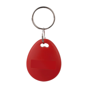 RFID key with MIFARE S50 chip - red