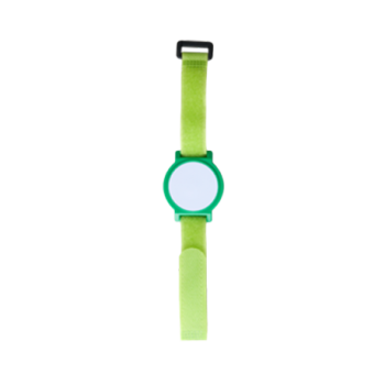 Velcro watch type RFID EM4100 (125 kHz) with chip - green