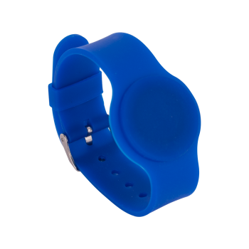 Wristwatch type RFID tag with EM4100 (125 kHz) chip - blue