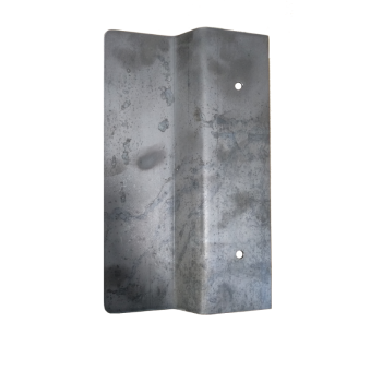 Unpainted "elephant ear" handle pair