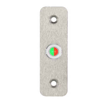 LED indicator with shield, 16mm diameter, 2color