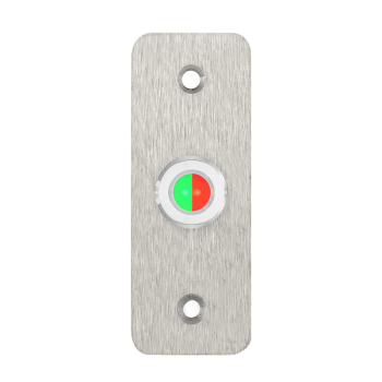 LED indicator with shield, 19mm diameter, 2 color