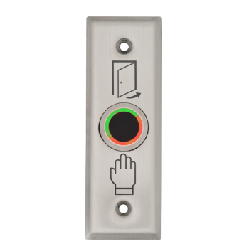 Infrared switch - NO/NC, NOX with shield, LED red-green, timer - surface drop resistant (IP65)