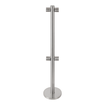 Intermediate module for stainless steel railing system