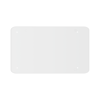 Plexi glass for glass railing system