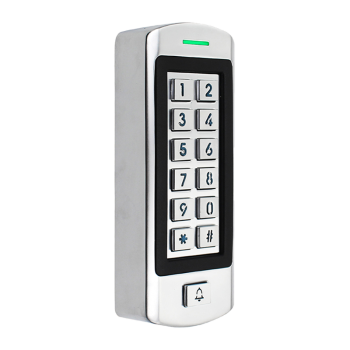 Drip-proof (IP66), vandal-proof, standalone card reader & code lock - EM