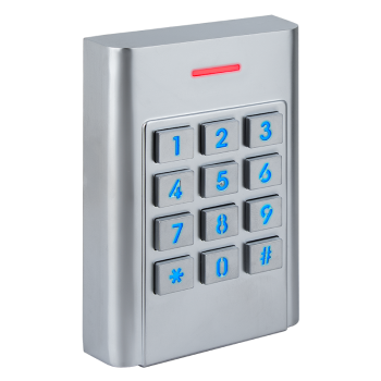 Drip-proof (IP66), vandal-proof standalone code lock