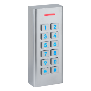 Drip-proof (IP66), vandal-proof standalone code lock
