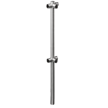 "T" module for portable stainless steel railing system