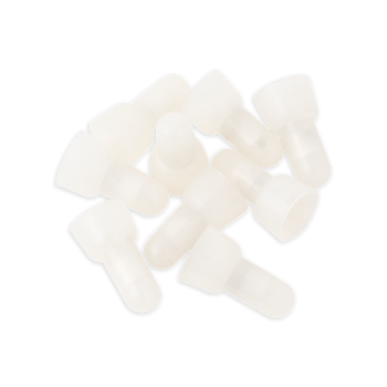 Crimpable cable connector with 3mm diameter, 10 pcs/pack