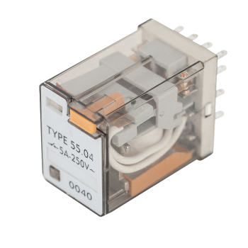Impulse relay, 4 channel, 12V AC