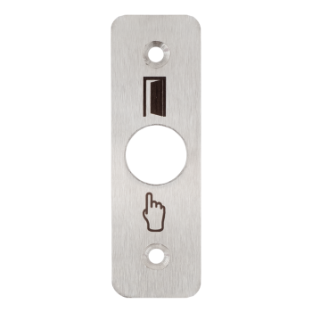 MP-28/19-P Push button and switch shield with pictogram 28 mm wide with 19 mm hole