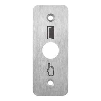 MP-35/16-P Push button and switch shield with pictogram 35 mm wide with 16 mm hole