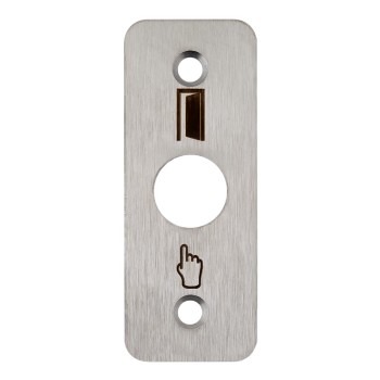 MP-35/19-P Push button and switch shield with pictogram 35 mm wide with 19 mm hole