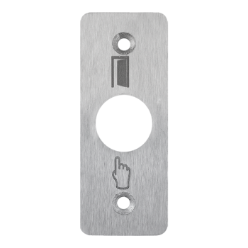 MP-35/22-P Push button and switch shield with pictogram 35 mm wide with 22 mm hole