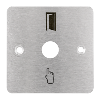 MP-86/16-P Push button and switch shield with pictogram 86 mm wide with 16 mm hole