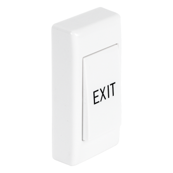 Plastic micro switch push button with "EXIT" inscription 86 x 43 mm - NO/NC